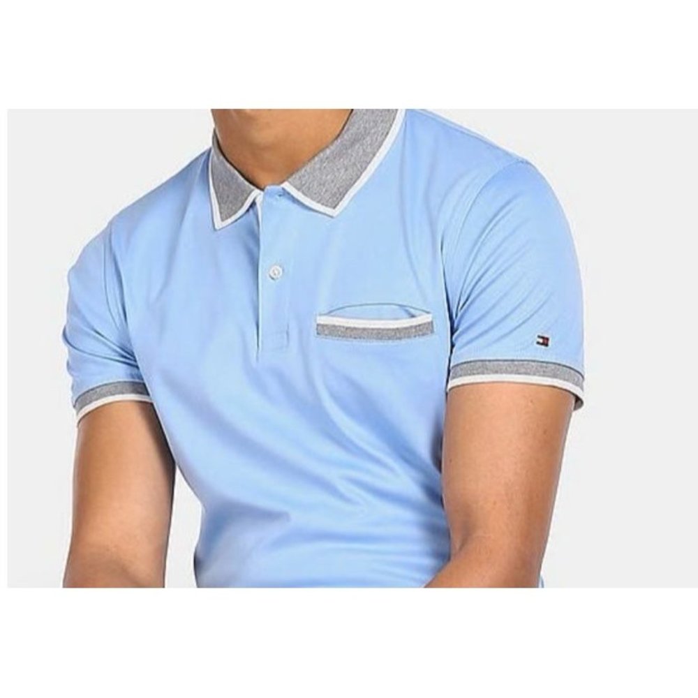 Blouse top tee shirt tank t shirt polo blue xl